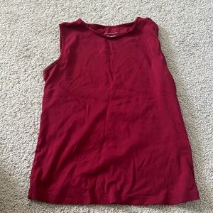 Christopher & Banks Red Tank Top